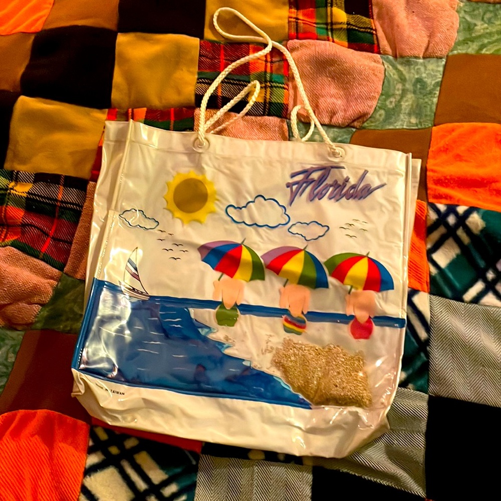 Vintage beach bag ☀️
